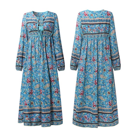 Prairie Folk Town Maxi Dress - Picture 5 of 8